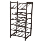 Neatfreak 24 Bottle Stacking Metal Wine Rack - 16.5" w x 13.5" d x 31.6" h