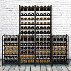 Neatfreak 24 Bottle Stacking Metal Wine Rack - 16.5" w x 13.5" d x 31.6" h