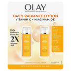 Olay Daily Radiance Lotion Vitamin C + Niacinamide Hydrates , 1.7 Fl Oz, 2-pack
