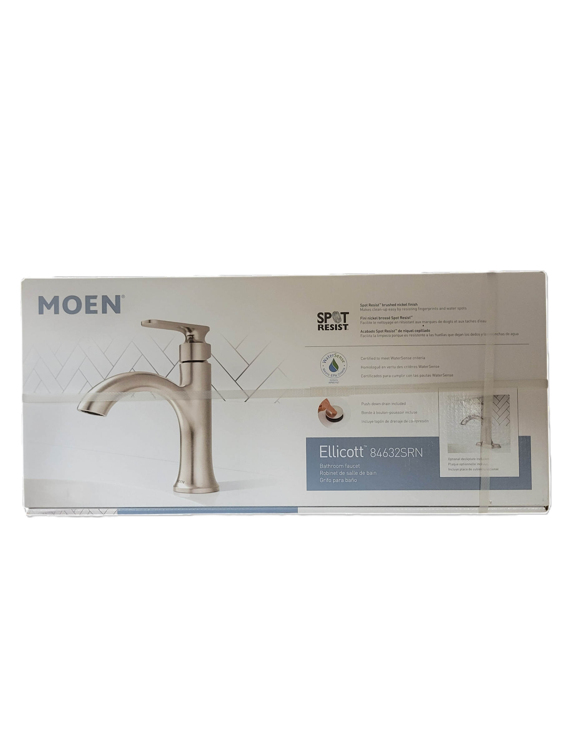 Moen Ellicott Single Handle Bathroom Faucet