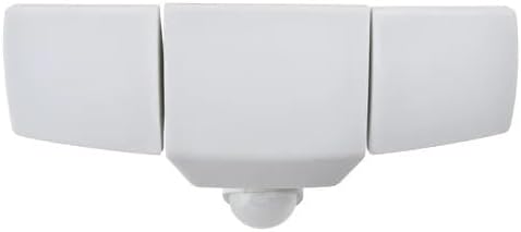 Lutec Motion Activated Solar Security LED Light | 3000 Lumens | 240 Wide Motion Sensor | Weather Resistant IP44 | 5000K Color Temperature