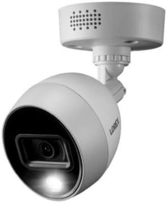 Lorex 4K 2TB Active Deterrence Wired DVR Security System with Smart Motion Detection and Face Recognition | 6 Cameras, 8 Channels, 2 TB Hard Drive