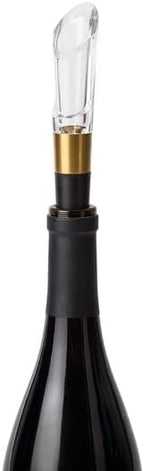 Wine bottle stopper with a unique design on a white background