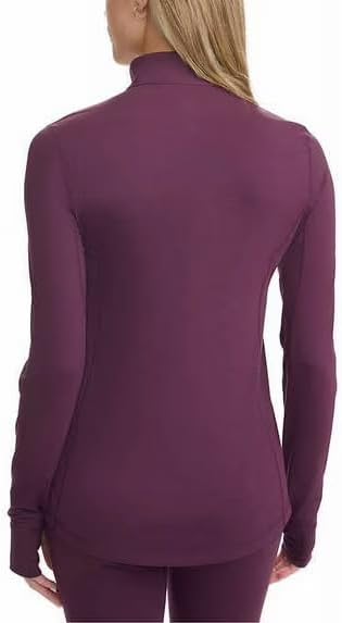 Women's Merino Blend Top, Purple, Small, Made from Recycled Content