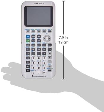 Texas Instruments TI-84 Plus CE Color Graphing Calculator, Bright White