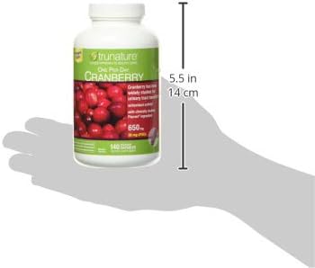 trunature Cranberry 650 mg, 140 Vegetarian Capsules