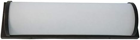 allen + roth Christina Marie 1-Light Bronze Modern/Contemporary Vanity Light