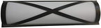 allen + roth Christina Marie 1-Light Bronze Modern/Contemporary Vanity Light