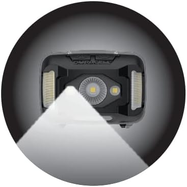 Duracell 1600263/550 Lumens LED Headlamps 3 Pieces / 3 PACK HEADLIGHTS 9 MODES