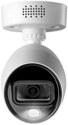Lorex 4K 2TB Active Deterrence Wired DVR Security System with Smart Motion Detection and Face Recognition | 6 Cameras, 8 Channels, 2 TB Hard Drive