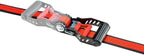 Powerbuilt Ratchet Tie Downs, 4-Piece, 1.5" x 16' | Extra-Wide Cushioned Handles | 1-1/2 in Extra-Wide Straps with Reinforced Edges