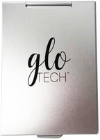 GLO TECH 3-Piece Cosmetic Bag Set – Makeup Bag Duo with Compact Mirror, Travel & Everyday Beauty Organizer (Black)