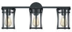 OVE Decors Joakim 3 Lighting Vanity Black