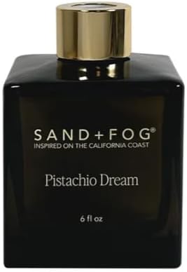 Sand + Fog Reed Diffuser Set, 3 Pack, 6 fl oz and 5 Reeds Each, Floral Jasmine, Fresh Breeze, Pistachio Dream