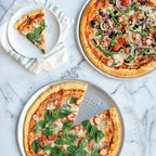 Nordic Ware 16” Aluminum Pizza Pans 2-pack, 1 Perforated, 1 Smooth
