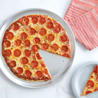Nordic Ware 16” Aluminum Pizza Pans 2-pack, 1 Perforated, 1 Smooth