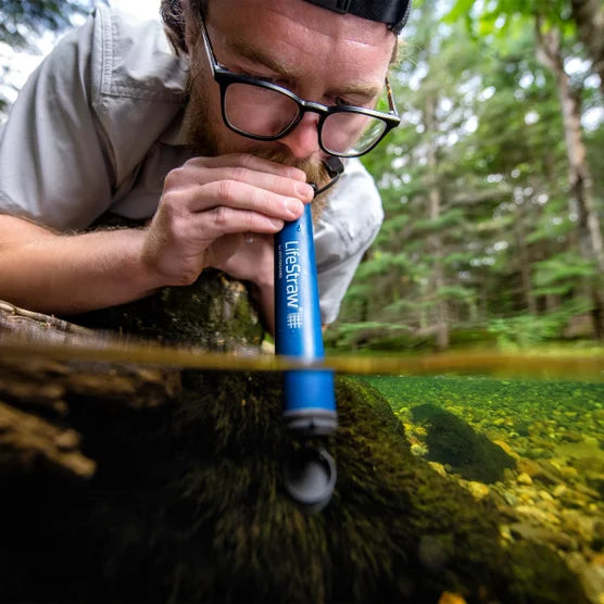 Lifestraw Personal Water Filter Variety Pack for Hiking, Camping, Travel, and Emergency Preparedness - Filters 99.99% of Bacteria, Parasites & Microplastics - 3 Pack
