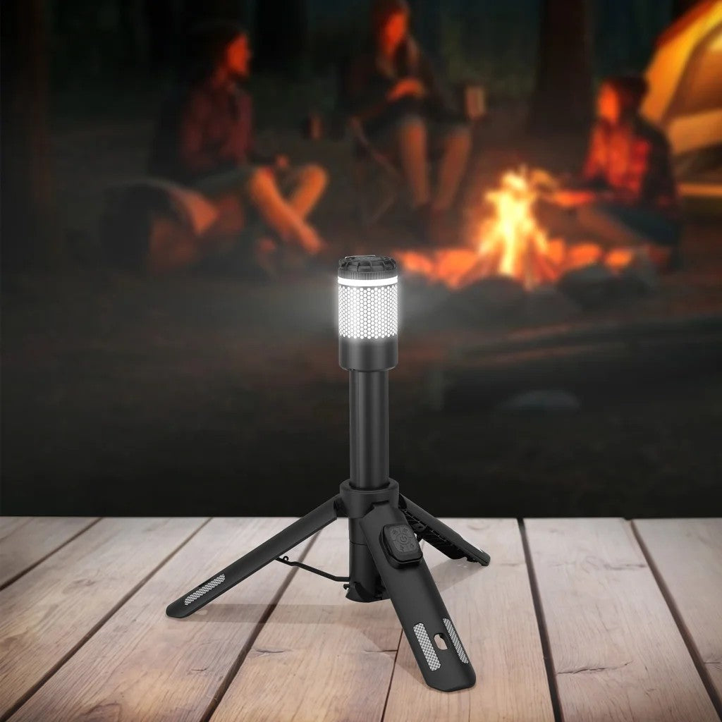 Infinity X1 Telescopic Camp Light, 2000 Lumens, 3 Color Temperatures, Carrying Case + Remote Control Included