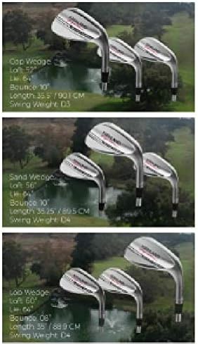 Kirkland Signature 3 Piece Golf Wedge Set Right Handed