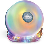Colorful ball with 'Cascade Mountain Tech' logo on a white background