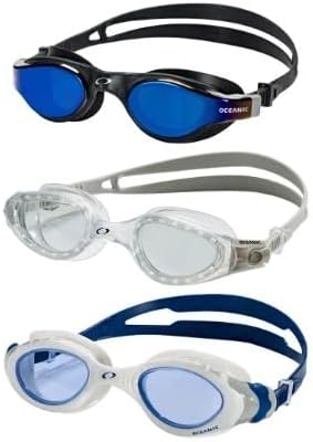Oceanic Swim Goggles 3-Pack (Large-XL)