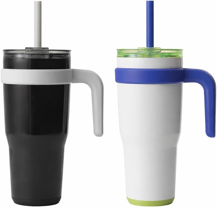 REDUCE 24 oz. Cold1 Tumbler, 2-Pack (Black & whitish)