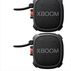 LG XBOOM Go Wireless Portable Speaker with Powerful Sound XG2TBK - 2PACK