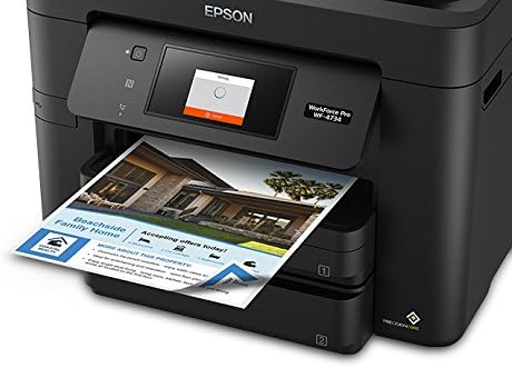 Epson WorkForce Pro WF-4734 All-in-One Printer:4-in-1 with Wi-Fi: Print/Copy/Scan/Fax
