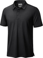 PUMA Men's Polo Shirt, Cotton Pique Knit, Classic Fit, Moisture Wicking, Breathable, Wrinkle Resistant, Short Sleeve, Golf & Tennis