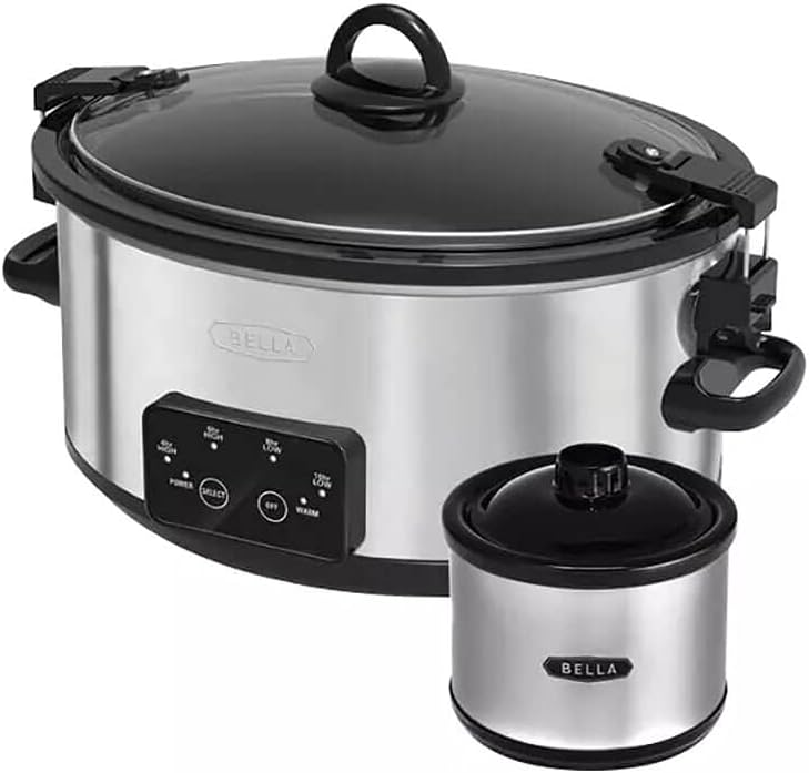 6 quart Programmable Slow Cooker with BONUS Mini Dipper