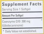 Nature Made CoQ10, Softgels Helps Supports Heart Function & Cellular Energy Production, Unflavored, 200 mg, 140 Count