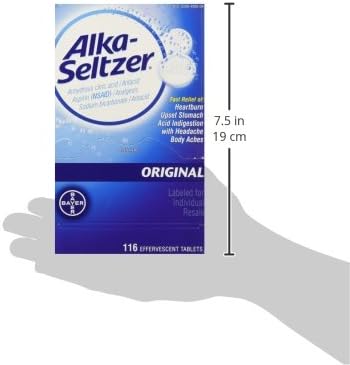 Alka Seltzer Antacid Tablets 116count