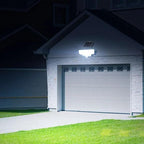 Lutec Motion Activated Solar Security LED Light | 3000 Lumens | 240 Wide Motion Sensor | Weather Resistant IP44 | 5000K Color Temperature