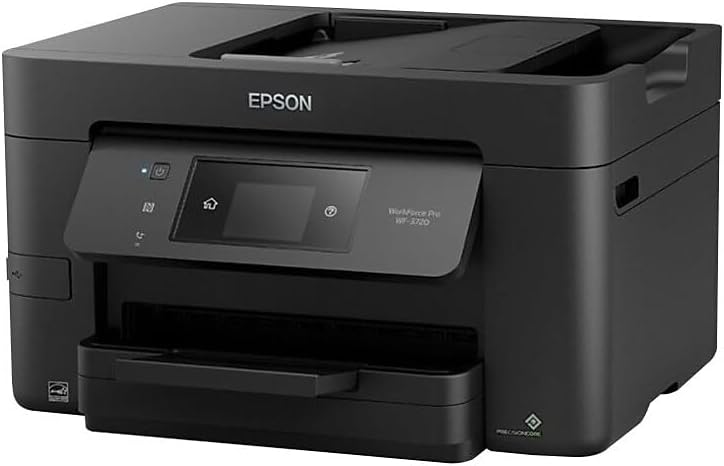 Epson Workforce Pro WF-3720 Wireless All-in-One Color Inkjet Printer, Copier, Scanner with Wi-Fi Direct, Amazon Dash Replenishment Ready