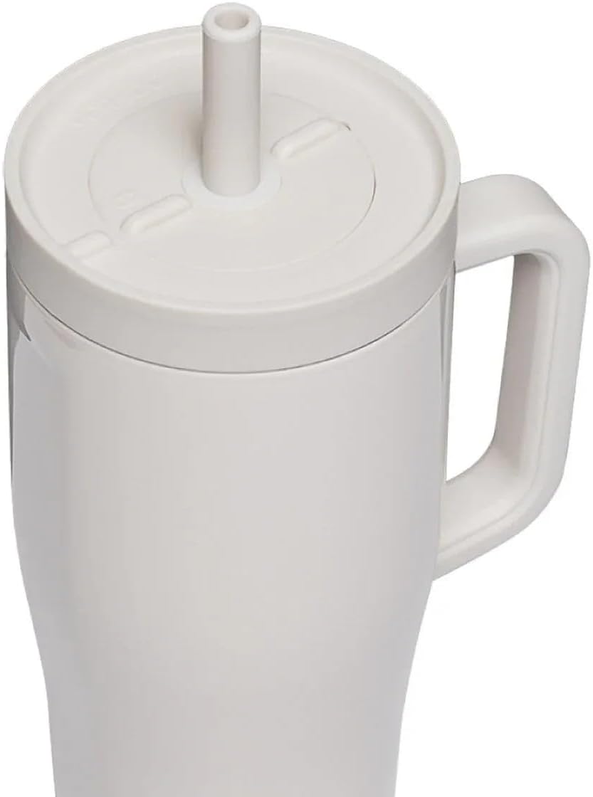 Corkcicle Leakproof Hydration Set, 2-Pack Go Cup XL (30oz) and Cruiser (22oz) Insulated Tumblers with Straws