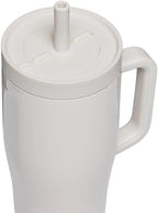 Corkcicle Leakproof Hydration Set, 2-Pack Go Cup XL (30oz) and Cruiser (22oz) Insulated Tumblers with Straws