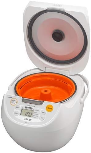 Tiger JBV-S10U Micom Rice Cooker with Tacook Cooking Plate - 5.5Cups - Made in Japan