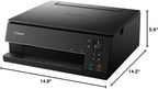 Canon Pixma TS6320 Wireless All-in-One Photo Printer with Copier, Scanner and Mobile Printing, Black, Amazon Dash Replenishment