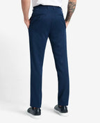 Kenneth Cole Reaction Techni-Cole Slim Fit Men's Dress Pants, Blue, 40W x 32L US