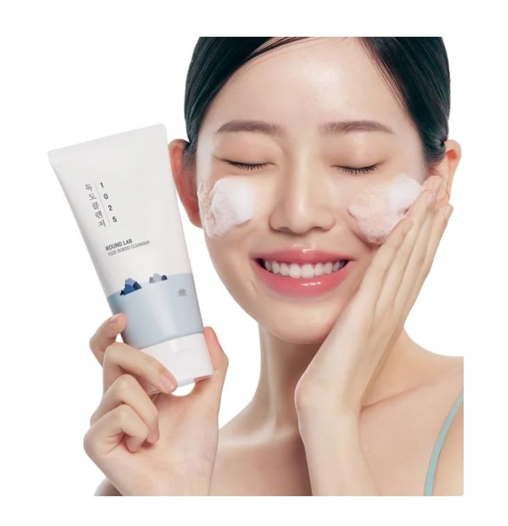 Round Lab 1025 Dokdo Cleanser Low pH Moisturizing Facial Cleanser Kit of 2 150ml + 1 40ml