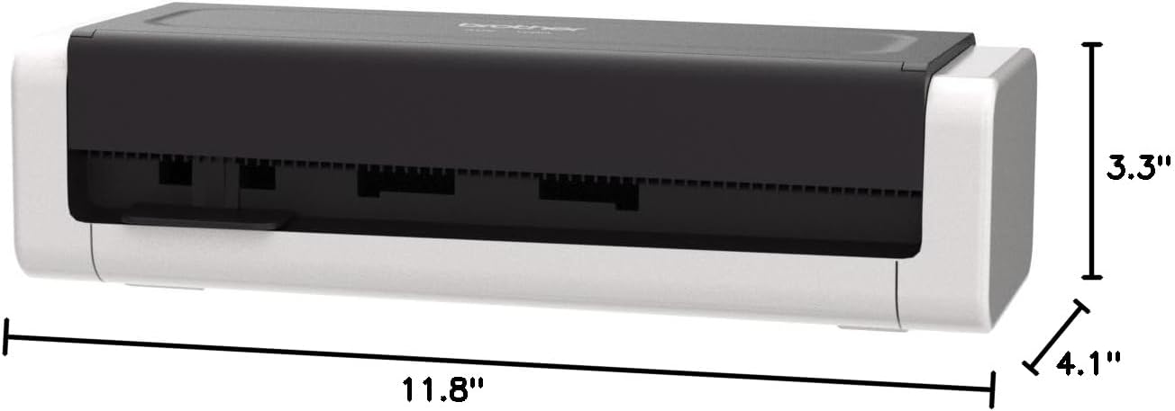 Brother Easy-to-Use Compact Desktop Scanner, ADS-1200, Fast Scan Speeds, Ideal for Home, Home Office or On-The-Go Professionals