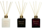 Sand + Fog Reed Diffuser Set, 3 Pack, 6 fl oz and 5 Reeds Each, Floral Jasmine, Fresh Breeze, Pistachio Dream
