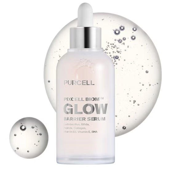 Purcell Pixcell Biom Glow Barrier Serum, 3.38 Fl Oz