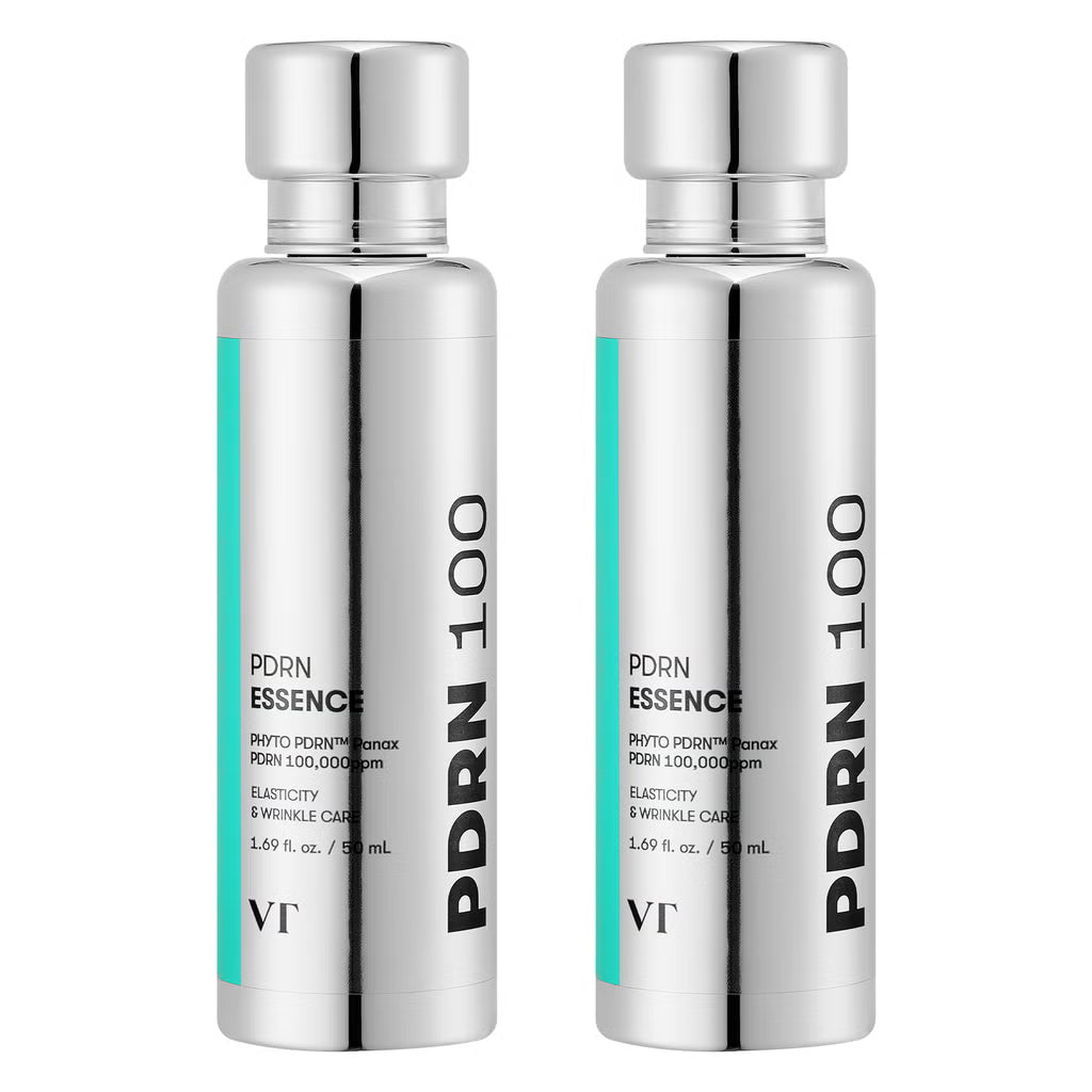 VT PDRN Essence 100 Elasticity & Wrinkle Care, Ceramide Complex, Panthenol, 2 pack 1.69 fl oz ea Korean Skincare