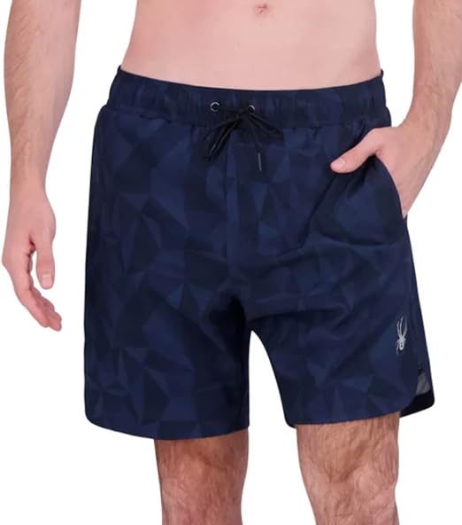 Spyder Men's UPF 30+ Breathable Comfort Stretch Swim Short