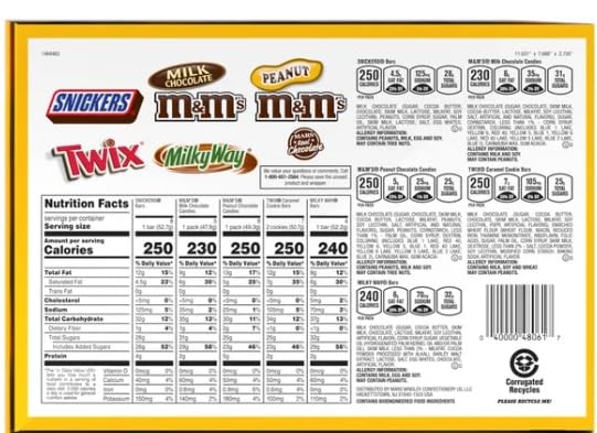 Mars Real Chocolate Mixed Singles, 53.66 Ounce