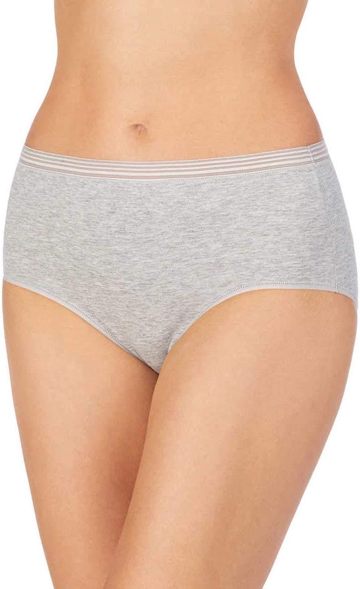 Carole Hochman Womens 5 Pack Midnight Cotton Luxe Briefs (Small, Turkish Tile)