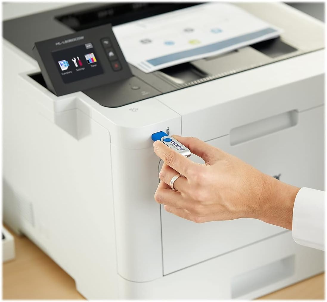 Brother HL-L8360CDW Business Color Laser Printer with Low-Cost Printing, Wireless Networking, and Duplex Printing