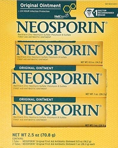 Neosporin Original Ointment First Aid Antibiotic Treatment 3 Pack Value Pack … (Value Pack)