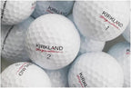 Kirkland Signature Three-Piece Urethane Cover Golf Ball v2.0 Performance + Total of 24 Balls, White
